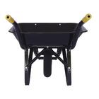 Carrinho Mão Caçamba Metálica Quadrada 60 Litros Com Pneu E C