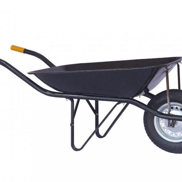 Carrinho Mão Caçamba Metálica Quadrada 60 Litros Com Pneu E C