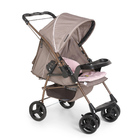 Carrinho Milano Rev Ii Travel System Cappuccino Rosa