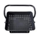 Carrinho Multiuso 3 Prateleiras Preto