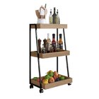 Carrinho Multiuso Albi Mel E Preto