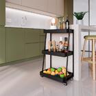 Carrinho Multiuso Albi Preto