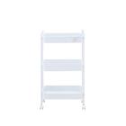Carrinho Multiuso Gala 3 Prateleiras Metal Branco