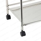 Carrinho Multiuso Inox - Rack Com Rodinhas Guimmis.casa