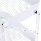 Carrinho Multiuso Organizador Dobrável Com 3 Prateleiras - Br