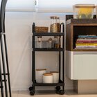 Carrinho Multiuso Organize Im In Home Preto