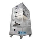 Carrinho Organizador Acrílico 33x40x70 E 6 Gavetas Office 02