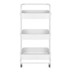 Carrinho Organizador Berlim Cozinha Escritório Quarto 3 Prate