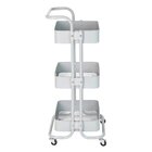 Carrinho Organizador Berlim Cozinha Escritório Quarto 3 Prate