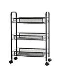 Carrinho Organizador Inox 63c27c44cm