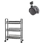 Carrinho Organizador Inox 63c27c44cm