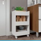Carrinho Organizador Multifuncional Para Cozinha 39 X 64 Cm P