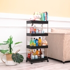 Carrinho Organizador Multiuso 4 Prateleiras Cozinha Banheiro