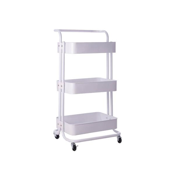 Carrinho Organizador Multiuso Berlim Cozinha Escritório Quart