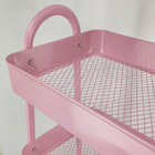 Carrinho Organizador Porta Volumes 3 Andares Multiuso Rack Pr