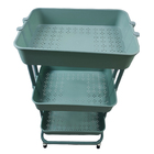 Carrinho Organizador Prateleira 3 Andares Multiuso Casa Salao