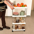 Carrinho Organizador Prateleiras Cozinha Banheiro Quarto Lava