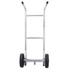 Carrinho Para Armazém 180kg Metálico Pneu Maciça Worker