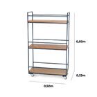 Carrinho Para Bar Way Azul