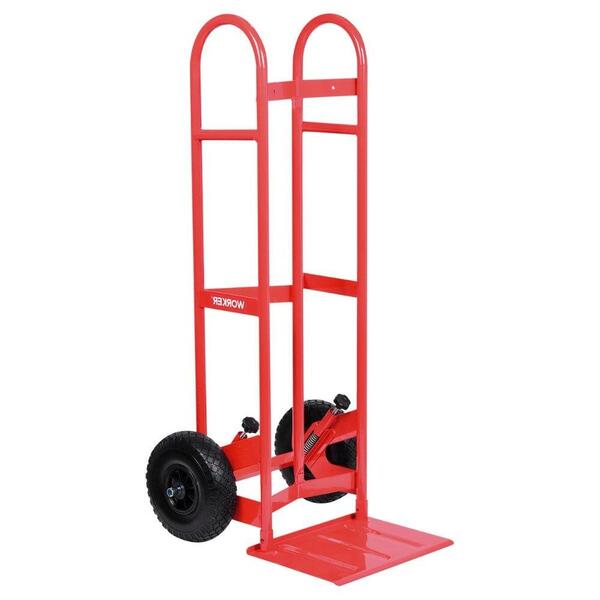 Carrinho Para Carga 250kg Metálico Pneu Maciça Transp. Fácil