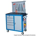 Carrinho Para Ferramentas Fechado Com 5 Gavetas - Cr-73 - Mar