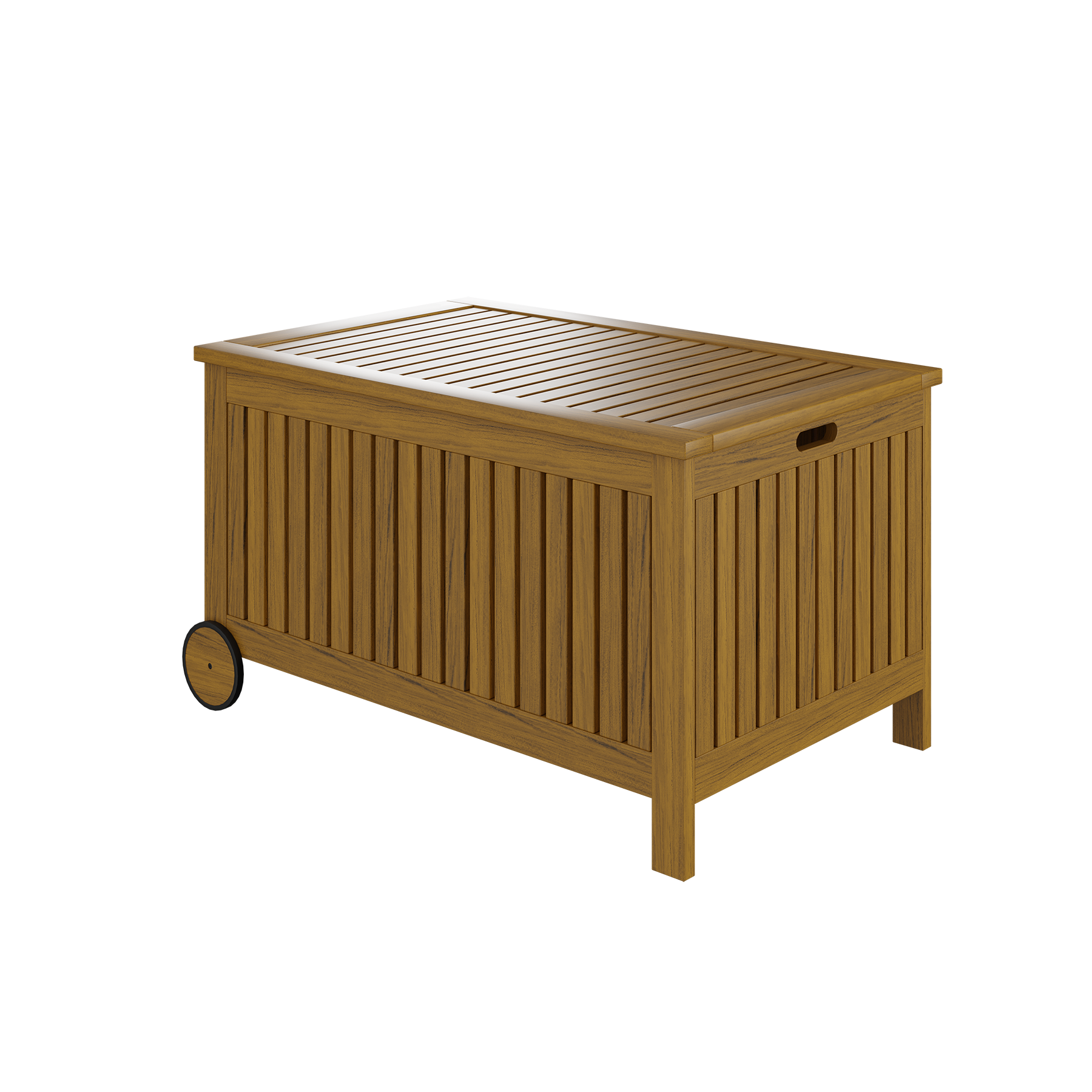 Carrinho Baú para Jardim Solarium Naterial