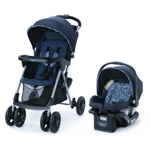 Carrinho Passeio C/bebê Conforto Comfy Cruiser  Preto Graco