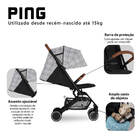 Carrinho Ping Xadrez - Abc Design