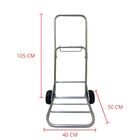 Carrinho Praia Reforçado P/ Caixa Térmica Aluminio Ronchetti