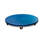 Carrinho Roller Carga Deslizante Azul Capacidade Até 300 Kg