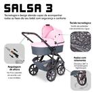 Carrinho Salsa 3 Rose (rosa) - Abc Design