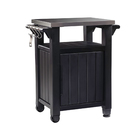 Carrinho Storage Plástico 90x70cm Marrom Keter