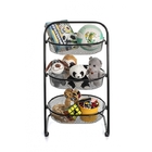 Carrinho Super útil Desmontável - Preto