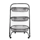 Carrinho Super útil Desmontável - Preto