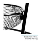 Carrinho Super útil Desmontável - Preto