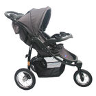 Carrinho Travel System Prime Baby Triciclo Velloz - Cinza