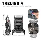 Carrinho Treviso 4 Woven Black - Abc Design