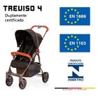 Carrinho Treviso 4 Woven Black - Abc Design