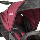 Carrinho Trio Whoop Preto Vinho - Kiddo