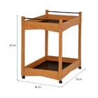 Carrinho Veld Avelã E Preto