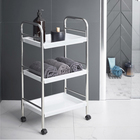 Carrinho WC 3Prat 40x32x74cm Br/Cr Sense