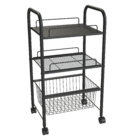 Carrinho WC 3Prat 41x32x75cm Pt Sensea