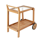 Carro Bar Madeira Eucalipto Retangular Yumi 77x52x75cm Naterial