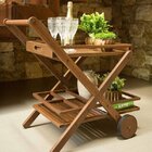 Carro Bar Madeira Maciça Ipanema