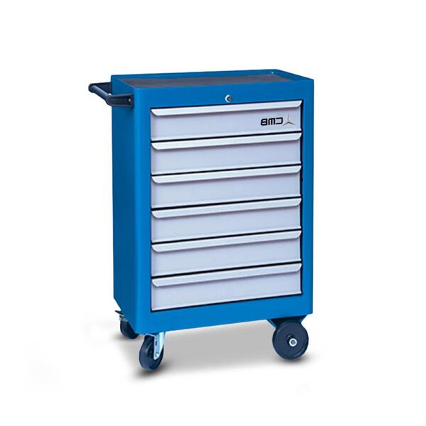 Carro Para Ferramentas Com 1 Bandeja E 6 Gavetas Cmb660 Cmb