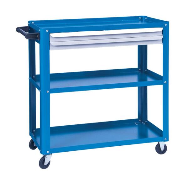 Carro Para Ferramentas Desmontável 3 Bandejas E 2 Gavetas Cmb