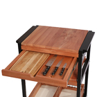 Carro para Servir Churrasco 90x45x63cm Tramontina