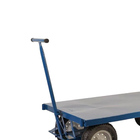 Carro Plataforma 400kg Com Tampo Em Aço Pla400 Fercar