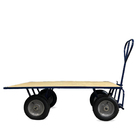 Carro Plataforma Com Tampo Em Madeira 450kg C-128-m