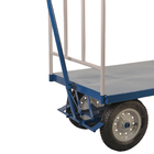 Carro Plataforma Prancha Para 400kg Pla400g Com Grade E Tampo